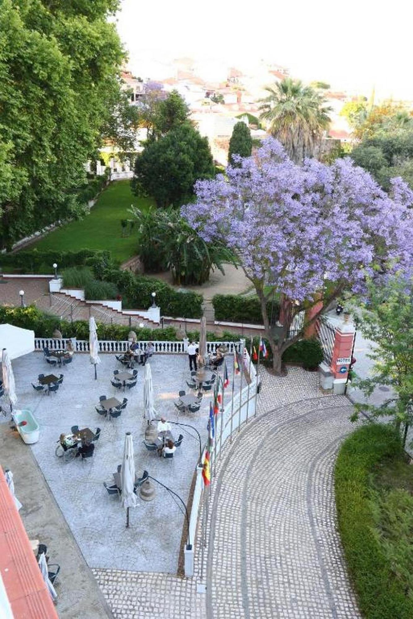 Gran Hotel Aqualange - Balneario De Alange Exterior foto